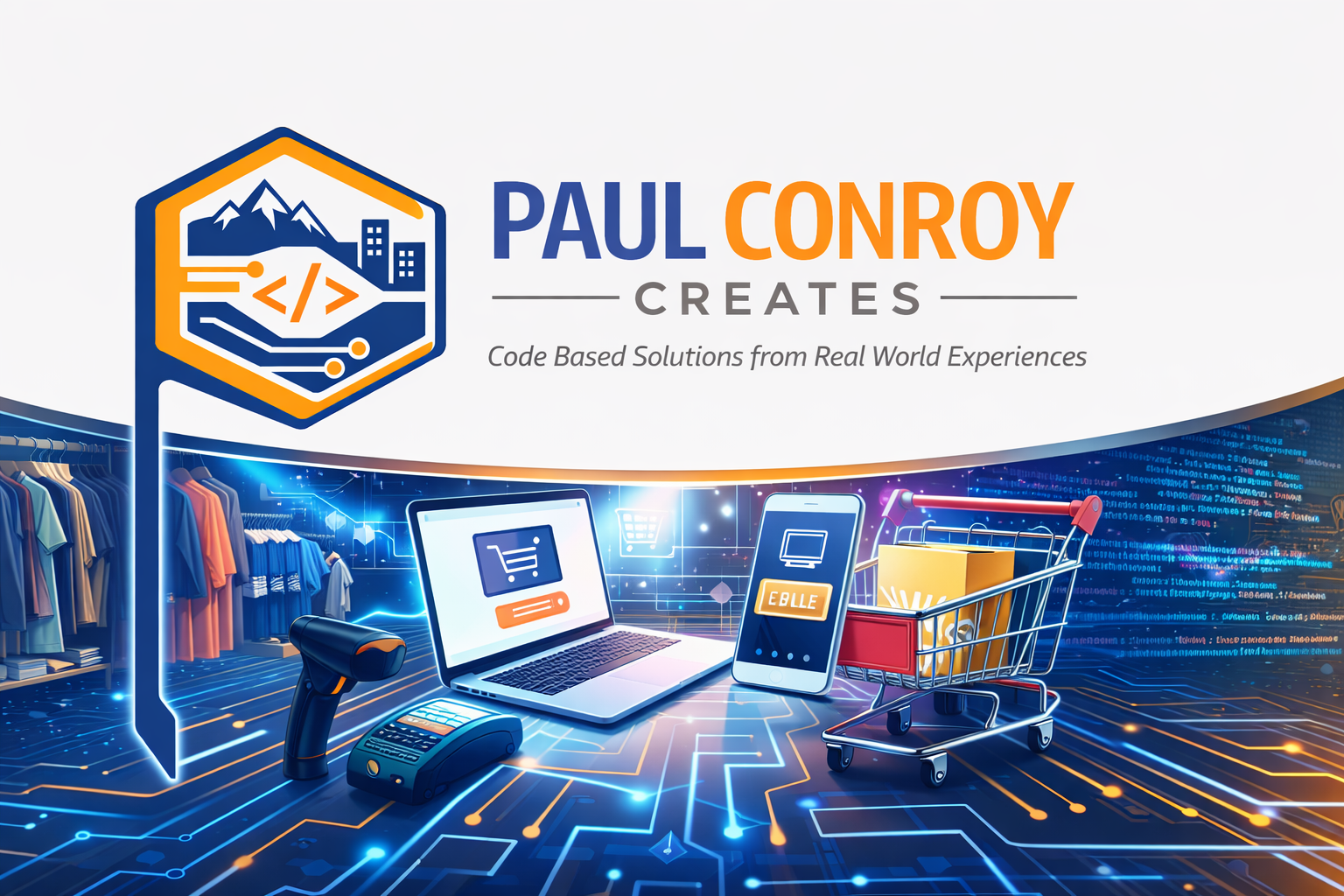 Paul Conroy Creates banner