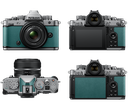 Nikon Z f Body Silver / Teal Blue Image 2