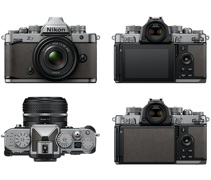 Nikon Z f Body Silver / Stone Gray Image 2